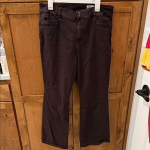 Elegant Dark Brown Women's Trousers
